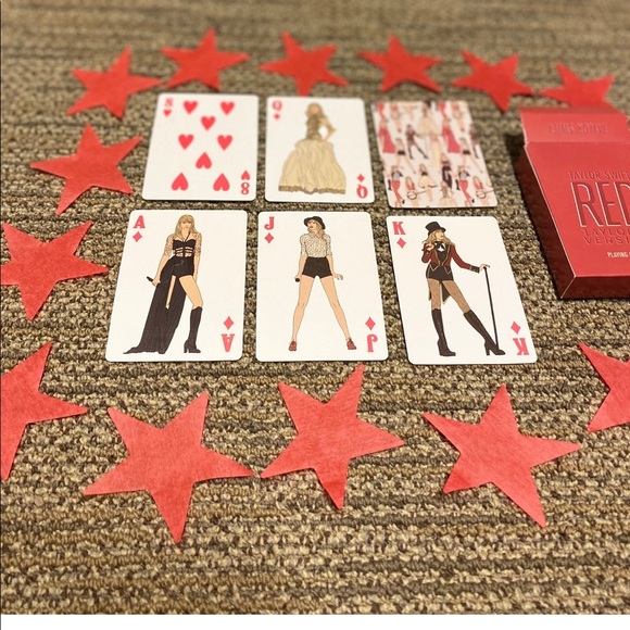 Taylor Swift Eras Playing Cards card set Red Taylor’s Version taylors game rare - Picture 6 of 16